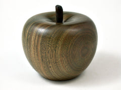 LV-2893  Hand Turned Apple Salt & Pepper Shaker, Secret Compartment from Verawood and Ebony