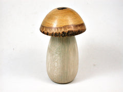 LV-3309 American Holly & Wisteria Threaded Wooden Mushroom Box