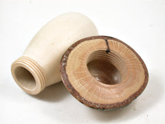 LV-3312 Threaded Wooden Mushroom Box from Holly & Interior  Live Oak