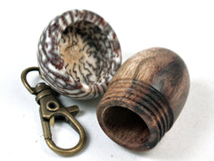 LV-3487  Hawaiian Lama & Betelnut Acorn Pendant Box, Charm, Keychain-SCREW CAP