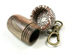 LV-3554  Hawaiian Lama & Betelnut Acorn Pendant Box, Charm, Keychain-SCREW CAP