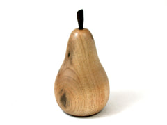 LV-3715  Hand Turned Pear Shaker/Secrete Compartment  from Persimmon Wood & Ebony-SCREW CAP