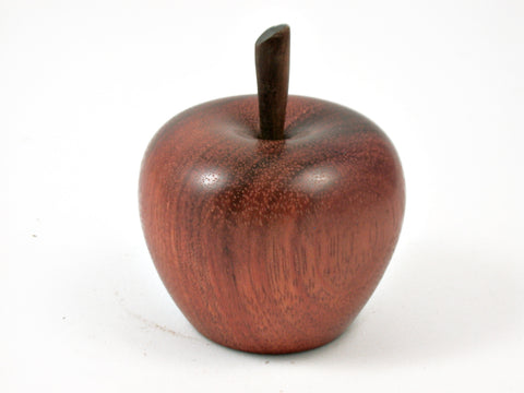 LV-3772  Hand Turned Apple Salt & Pepper Shaker, Secret Compartment from Satine & Koa