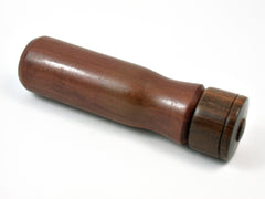 LV-3807 Manzanita & Suriname Ironwood Wooden Slim Box, Toothpick Holder, Needle Case-SCREW CAP