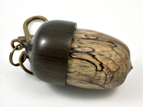 LV-3813 Acorn Pendant Box, Charm, Pill Holder from Tamarind & Ebony-SCREW CAP