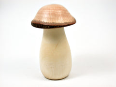 LV-3912  Holly & Live Oak Wooden Mushroom Keepsake Box, Pill, Jewelry Box-THREADED