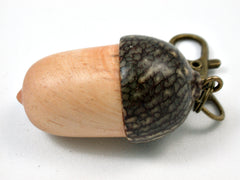 LV-3938 Acorn Pendant Box, Charm, Pill Holder from Bristlecone Pine & Betelnut-SCREW CAP
