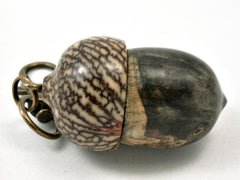 LV-4175 Acorn Pendant Box, Pill Fob from Buckeye Burl & Betel Nut-SCREW CAP