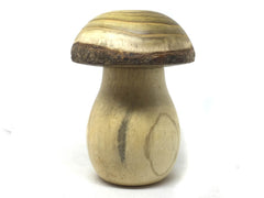 LV-4963 American Holly & Staghorn Sumac Wooden Mushroom Threaded Box