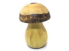 LV-4975 Wisteria & Yellowheart Threaded Wooden Mushroom Box