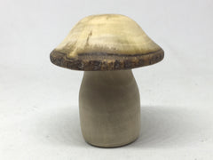 LV-5170  American Holly & Edible Fig Wooden Mushroom Box-THREADED