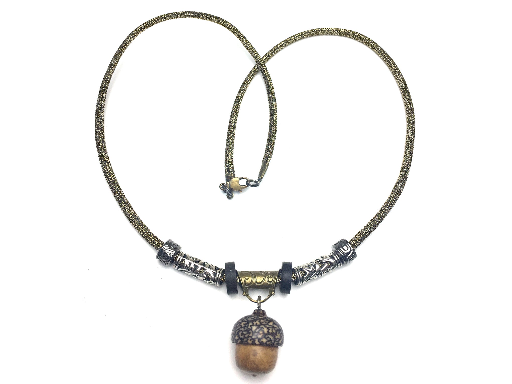 LV-5232 Brown Mallee Burl & Betelnut Pendant Necklace, Memorial Jewelr –  Elvio Design