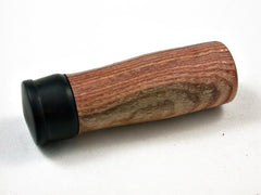 LV-2603  Saltcedar with Ebony Wooden Slim Box, Toothpick Holder, Needle Case-SCREW CAP