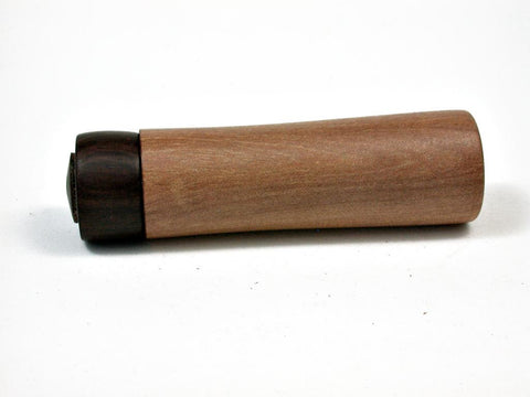 LV-2647 Sandalwood & Ebony Slim Box, Toothpick Holder, Needle Case-SCREW CAP