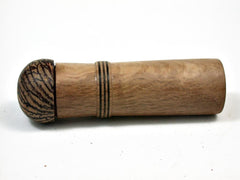 LV-2608 Cork Oak & Betelnut Slim Box, Toothpick Holder, Needle Case-SCREW CAP