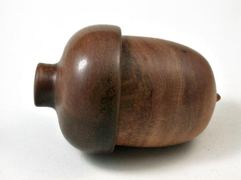 LV-2673 Hawaiian Sandalwood & Ohia Acorn Jewelry, Ring Box, Pill Box-SCREW CAP