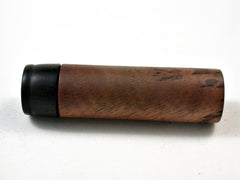 LV-2605 Figured Koa with Ebony Wooden Slim Box, Toothpick Holder, Needle Case-SCREW CAP