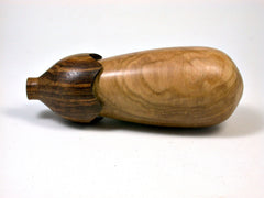 LV-1621 Olive & Tamboti Eggplant Trinket Box, Toothpick holder, Needle Case-SCREW CAP