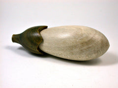 LV-1625 Holly & Verawood Eggplant Threaded Trinket Box, Toothpick holder, Needle Case-SCREW CAP