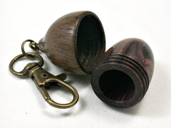 LV-1887 Camatillo & Leadwood Acorn Pendant Charm, Pill Holder-SCREW CAP