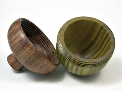 LV-1930 Verawood & Tambooti Wooden Acorn Trinket Box, Keepsake, Jewelry Box-SCREW CAP