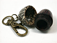 LV-1985 Acorn Pendant Box, Charm, Pill Holder from Camatillo & Betelnut-SCREW CAP