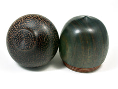 LV-2086 Wooden Acorn Pill Box, Jewelry/Engagement Ring Box from Verawood & Palm-SCREW CAP