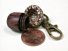 LV-2107 Acorn Pendant Box, Charm, Pill Holder from Camatillo & Betelnut-SCREW CAP