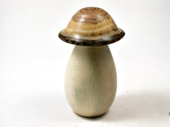 LV-2395 Holly & Japanese Pagoda Tree Wooden Mushroom Threaded Box, Jewelry Box-SCREW CAP