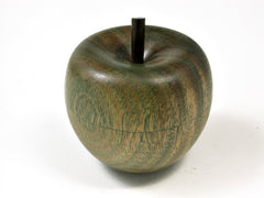 LV-2412 Verawood & Ebony Stem Wooden Apple Threaded Box-SCREW CAP